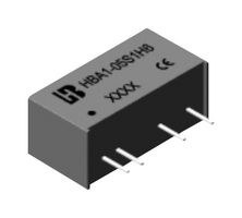 PULSE ELECTRONICS HBA1-05S1H6 Isolated Through Hole DC/DC Converter, ITE, SIP, 1 W, 1 Output, 5 V