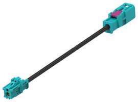 TE CONNECTIVITY 2-2360000-4 RF / Coaxial Cable Assembly, 23 ft, 7 m, RTK031, FAKRA Plug, FAKRA Jack, 50 ohm