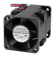 SAME SKY CFM-4056BG-1200-666-22 DC Axial Fan, 12 V, Square, 40 mm, 56 mm, Ball Bearing, 34.28 CFM