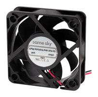 SAME SKY CFM-5015CG-045-234-22 DC Axial Fan, 5 V, Square, 50 mm, 15.5 mm, omniCOOL, 10.46 CFM