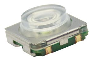 SAME SKY TS38-9898-39-CL-450-SMT-TR Tactile Switch, SPST-NO, TS38 Series, Top Actuated, Surface Mount, Round Button, 450 gf