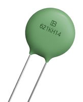 YAGEO 621KH14-AT TVS Varistor, 385 V, 505 V, 14D Series, 1.025 kV, Disc 14mm, Metal Oxide Varistor (MOV)