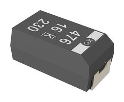 KEMET T520V227M004ATE015 Tantalum Polymer Capacitor, 220 µF, ± 20%, 4 V, V, 0.015 ohm, 2917 [7343 Metric]