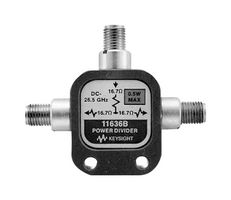 KEYSIGHT TECHNOLOGIES 11636B Power Divider, 1 In - 2 Out, 0.5 W, 26.5 GHz, 50 Ohm, 3.5 mm Socket
