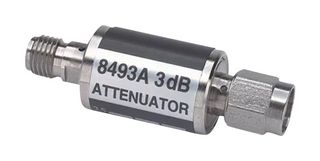 KEYSIGHT TECHNOLOGIES 8493A/-003-AU Test Accessory, 3dB, SMA Plug-Jack, Attenuator, 12.4 GHz, 50 ohm, 2 W