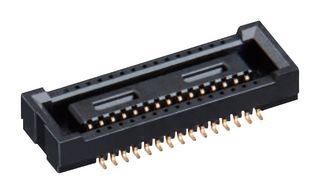 HIROSE / HRS DF40TC-60DS-0.4V(51) Mezzanine Connector, Receptacle, 0.4 mm, 2 Rows, 60 Contacts, Surface Mount Straight
