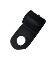 MULTICOMP PRO MP016744 Fastener, P-Clip, Screw Mount Cable Clamp, 19.4 mm, Nylon 6.6 (Polyamide 6.6), Black, 35 mm, 12 mm