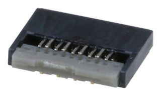MOLEX 504754-0920 FFC / FPC Board Connector, R/A, 0.3 mm, 9 Contacts, Easy-On 504754 Series, Solder, Top, Bottom