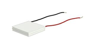SAME SKY CP854705-2 Peltier Module, 2 Stage, 8.5 A, 16.1 V, 51.6 W, 1.65 ohm, 85 °C, 100mm, 20 AWG, Red & Black