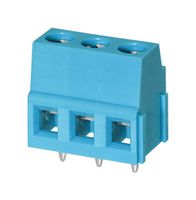 SAME SKY TB007-508-11GR Wire-To-Board Terminal Block, Green, 5.08 mm, 11 Ways, 24 AWG, 12 AWG, 2.5 mm², Screw