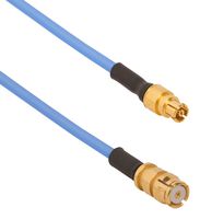 AMPHENOL SV MICROWAVE 7012-4681 RF / Coaxial Cable Assembly, Push On, 40GHz, 4.9 ", 125 mm, 0.047" Flexible, SMP RP Jack