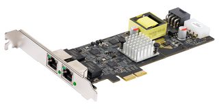 STARTECH PR22GIP-NETWORK-CARD Network Interface Card, NBASE-T PoE Network Interface Card, 2.5Gbps, Rj45 x 2
