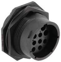 SOURIAU-SUNBANK / EATON UTSX71813S Circular Connector, Standard Circular Connector, TRIM TRIO UTSX Series, Jam Nut Receptacle