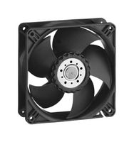 EBM-PAPST 9293510504 DC Axial Fan, 48 V, Square, 119 mm, 38 mm, Ball Bearing, 141 CFM