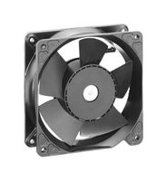 EBM-PAPST 9694300262 DC Axial Fan, 24 V, Square, 119 mm, 38 mm, Ball Bearing, 230 CFM