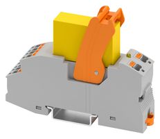 PHOENIX CONTACT 1148699 Power Relay, 4PST-2NO / 2NC, 24 VDC, 6 A, RIFLINE complete Series, DIN Rail, Non Latching
