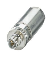 PHOENIX CONTACT 1151368 Sensor Connector, SACC Series, M12, Male, 5 Positions, Push In Pin, Straight Cable Mount