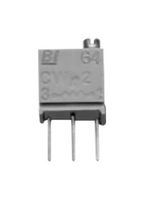 TT ELECTRONICS 64WR200LF Trimmer, Multi Turn, Cermet, Top Adjust, 200 ohm, Through Hole, 12 Turns