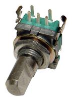 TT ELECTRONICS EN11-HSB1AF15 Rotary Encoder, Mechanical, Incremental, 20 PPR, 20 Detents, Horizontal, With Push Switch
