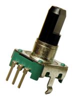 TT ELECTRONICS EN12-HN22AF25 Rotary Encoder, Mechanical, Incremental, 24 PPR, 24 Detents, Horizontal, Without Push Switch