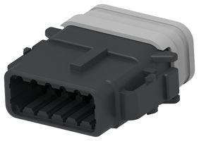 TE CONNECTIVITY - DEUTSCH DTM06-12SB-E007 Automotive Connector Housing, DTM Series, Plug, 12 Ways