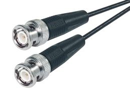 L-COM CC174-1 RF / Coaxial Cable Assembly, 1 ft, 304.8 mm, RG174/U, BNC Plug, BNC Plug, 50 ohm