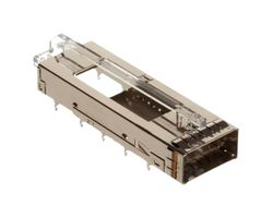AMPHENOL COMMUNICATIONS SOLUTIONS FS1R382000 I/O Connector, 38 Contacts, Receptacle, QSFP+, Surface Mount Right Angle, ExpressPort FS1 Series