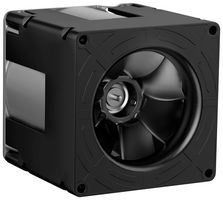 EBM-PAPST 8315100425 DC Axial Fan, 12 V, Square, 80 mm, 80 mm, Ball Bearing, 140 CFM