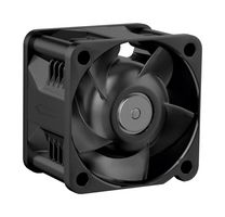 EBM-PAPST 8315100478 DC Axial Fan, 12 V, Square, 40 mm, 28 mm, Ball Bearing, 11 CFM