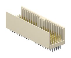 AMPHENOL COMMUNICATIONS SOLUTIONS HM2P07PD5110E9LF Connector, FCI Millipacs Series, 110 Contacts, 2 mm, Header, Press Fit, 5 Rows