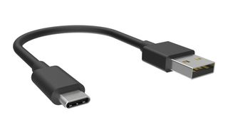 AMPHENOL COMMUNICATIONS SOLUTIONS 10165793-Z0030YBLF USB Cable, Type A Plug to Type C Plug, 300 mm, 11.8 ", USB 2.0, Black
