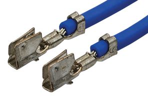 JST / JAPAN SOLDERLESS TERMINALS ASSHSSH28B51 Cable Assembly, Crimp Socket to Crimp Socket, 2.01 ", 51 mm, SH Series, Blue