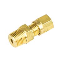 LABFACILITY FC-001 Compression Fitting, Brass, 1/8" BSPT Thread