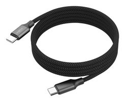 ANSMANN 1700-0186 USB Cable, Type C Plug to Type C Plug, 1.2 m, 3.9 ft, Black