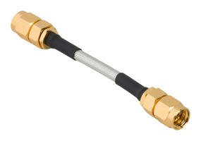 AMPHENOL RF 095-825-126-006 RF / Coaxial Cable Assembly, 20GHz Frequency, 6 ", 152.4 mm, 0.141" Conformable, 2.92mm Plug