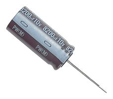 NICHICON UPW1J221MPD1TD Electrolytic Capacitor, 220 µF, 63 V, ± 20%, Radial Leaded, 5000 hours @ 105°C, Polar