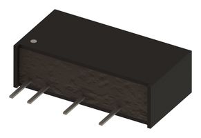 MULTICOMP PRO MP14DC-05D15NP Isolated Through Hole DC/DC Converter, ITE & Industrial, SIP, 1 W, 2 Output, 15 V