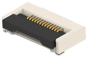 TE CONNECTIVITY 1-2554607-3 FFC / FPC Board Connector, 0.5 mm, 13 Contacts, Surface Mount, Bottom, 1 Row