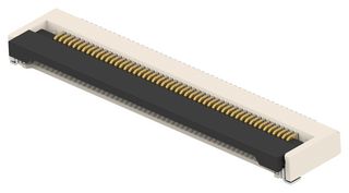 TE CONNECTIVITY 5-2554607-1 FFC / FPC Board Connector, 0.5 mm, 51 Contacts, Surface Mount, Bottom, 1 Row