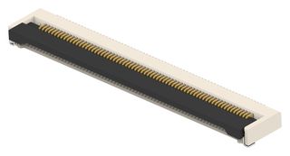 TE CONNECTIVITY 6-2554607-8 FFC / FPC Board Connector, 0.5 mm, 68 Contacts, Surface Mount, Bottom, 1 Row