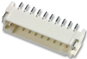 JST / JAPAN SOLDERLESS TERMINALS S10B-PH-SM4-TB(LF)(SN) Pin Header, Side Entry, Wire-to-Board, 2 mm, 1 Rows, 10 Contacts, Surface Mount, PH