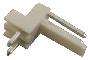 MOLEX 22-05-1022 Pin Header, Right Angle, Wire-to-Board, 2.5 mm, 1 Rows, 2 Contacts, Through Hole Right Angle