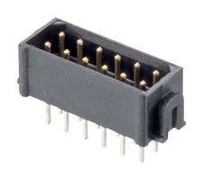 HARWIN M80-8540842 Pin Header, Vertical, Board-to-Board, Wire-to-Board, 2 mm, 2 Rows, 8 Contacts