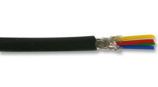 PRO POWER 860132 25M Multicore Cable, Screened, 4 Core, 0.055 mm², 82 ft, 25 m