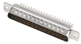 AMPHENOL COMMUNICATIONS SOLUTIONS L717HDC62P D Sub Connector, High Density, Plug, HD, 62 Contacts, DC, Solder Cup