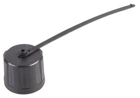 BULGIN LIMITED PX0810 Dust Cap / Cover, Sealing Cap, Mini Buccaneer Series Connectors, Nylon (Polyamide) Body
