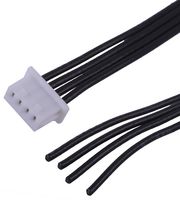 MOLEX 218112-0402 Cable Assembly, PicoBlade Receptacle to Free End, 4 Ways, 1.25 mm, 1 Row, 225 mm, 8.9 "