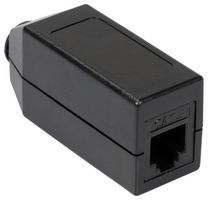 TUK KSHILBK In-Line Adapter, Black, Adapter, In-Line, RJ12 Jack, RJ12 Jack, KSHIL Series
