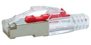 TUK PXCAT6S4LP#10 Modular Connector, RJ45 Plug, 1 x 1 (Port), 8P8C, Cat6, Cat6a, Cable Mount