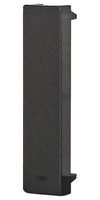 TUK KPR0.5BK Faceplate, Module Blank, ABS (Acrylonitrile Butadiene Styrene) Body, Black
